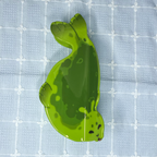 PREORDER - alien seal hair claw clip