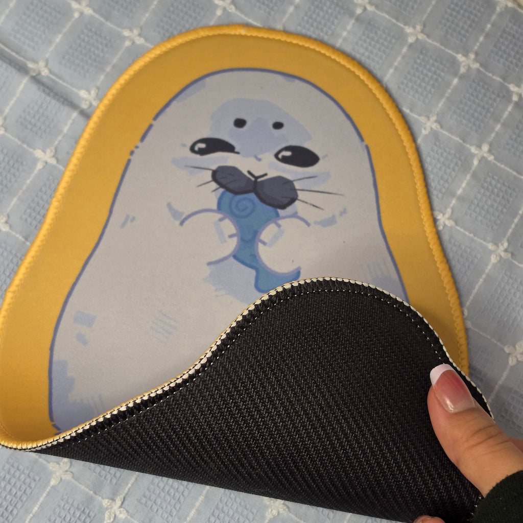 harp seal mousepad