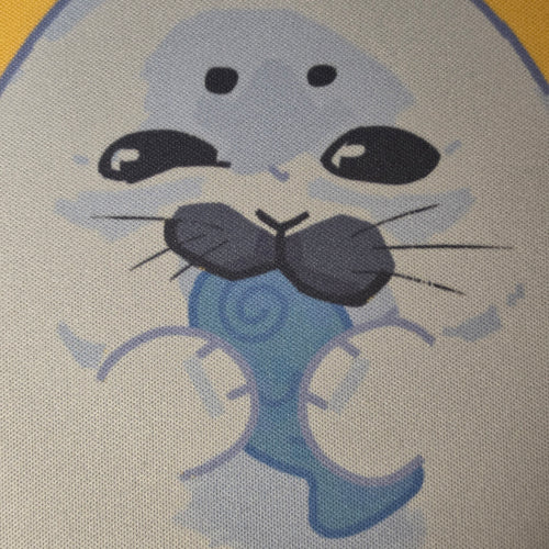 harp seal mousepad