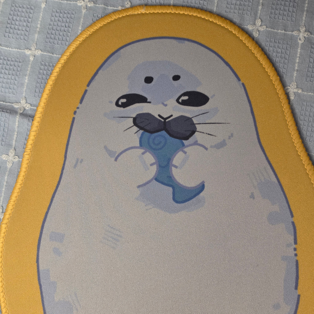 harp seal mousepad