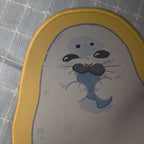 harp seal mousepad